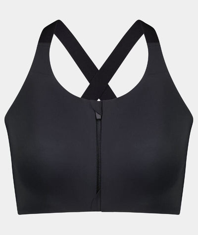 Bendon Motion Wire-Free Front Opening Bra - Black Bras