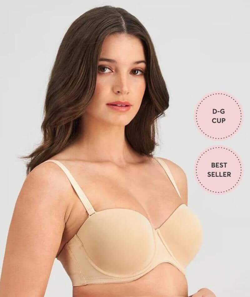Bendon Sculptress Strapless Bra - Latte Bras 