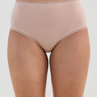 Bendon Stretch Cotton Full Brief - Latte