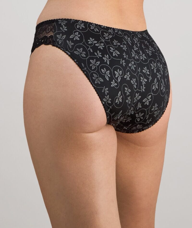 Bendon Yvette Bikini Brief - Black Knickers