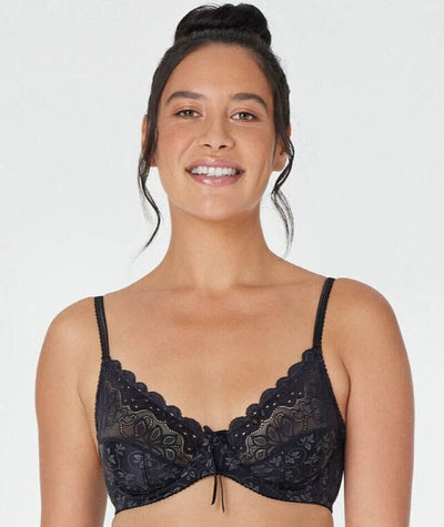 Bendon Yvette Underwire Bra - Black Bras