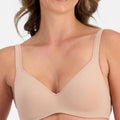 Berlei Barely There Breathe Cotton T-Shirt Bra - Nude