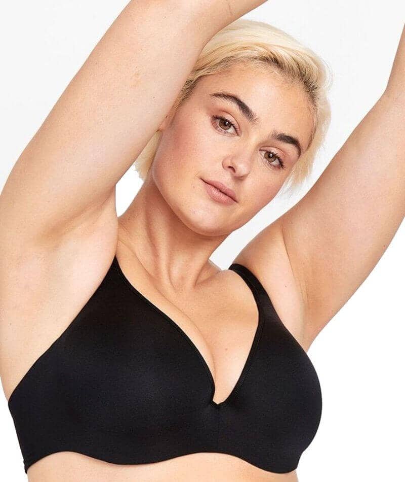 Berlei New Barely There Contour Bra 2 Pack - Black/Skin Bras 32A