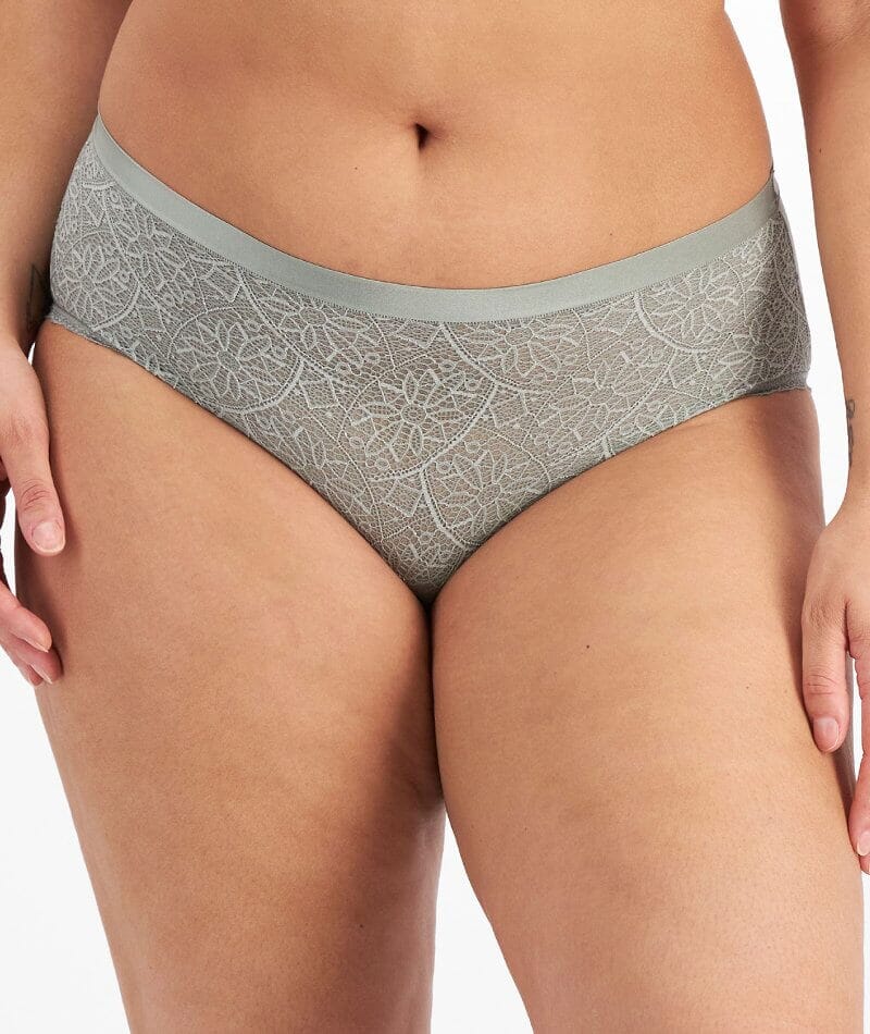 Berlei Barely There Lace Full Brief - Kyoto