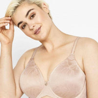 Berlei Lift and Shape Non-Padded Underwire Bra - Contemporary Floral Pearl Nude