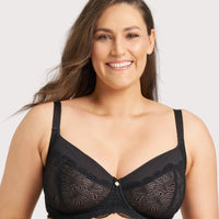 Berlei Lift & Shape Minimiser Bra - Black