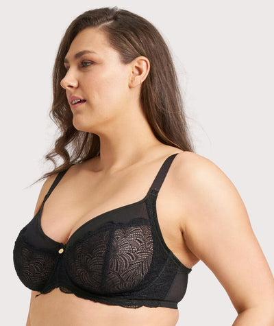 Berlei Lift & Shape Minimiser Bra - Black
