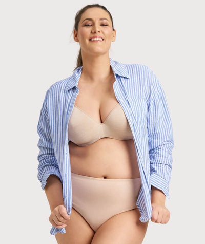 Berlei New Barely There Contour Bra - Skin