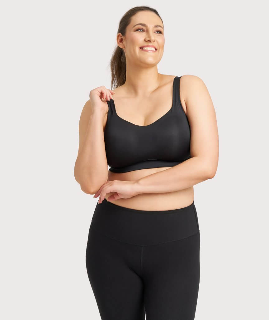 Berlei Smooth Power Wire-free Sports Bra - Black