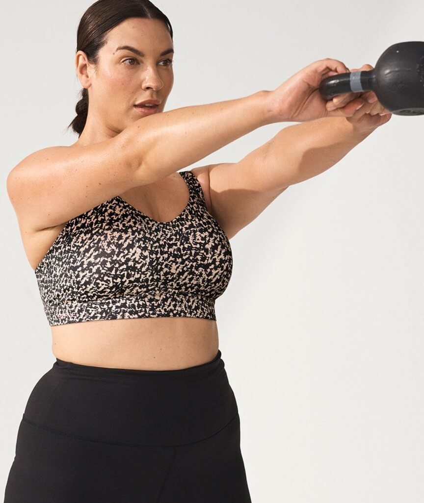 Berlei Smooth Power Wire-free Sports Bra - Granite Mirage
