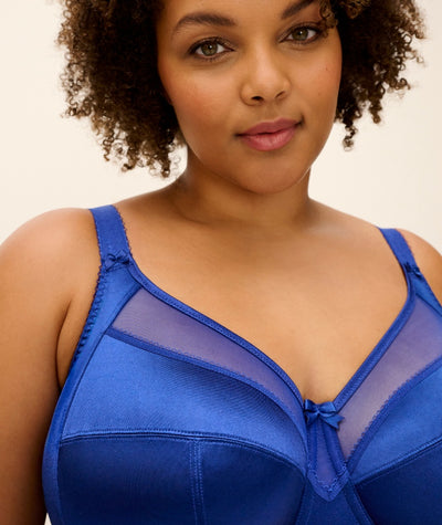 Goddess Keira Underwired Banded Bra - Lapis