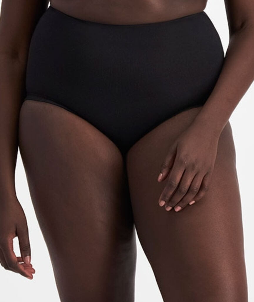 Bonds Cottontails Full Brief With Lycra 3 Pack - Black