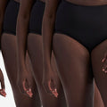 Bonds Cottontails Full Brief With Lycra 3 Pack - Black