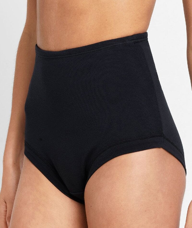 Bonds Cottontails Full Brief With Lycra 3 Pack - Black