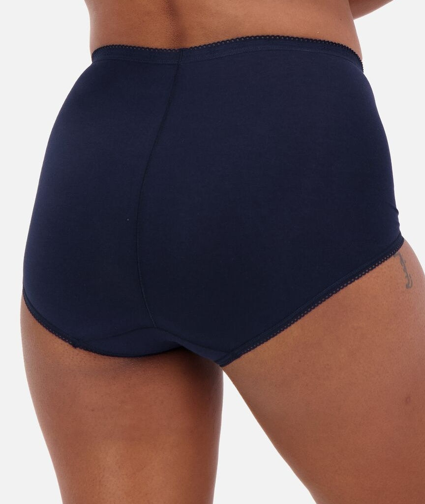 Sloggi Maxi Brief 2 Pack - Pink/Navy