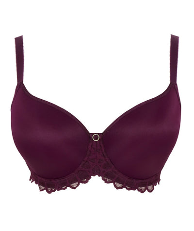 Panache Allure Underwired Spacer Bra - Plum