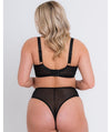 Curvy Kate Amaze High Waist Brazilian Brief - Black Knickers