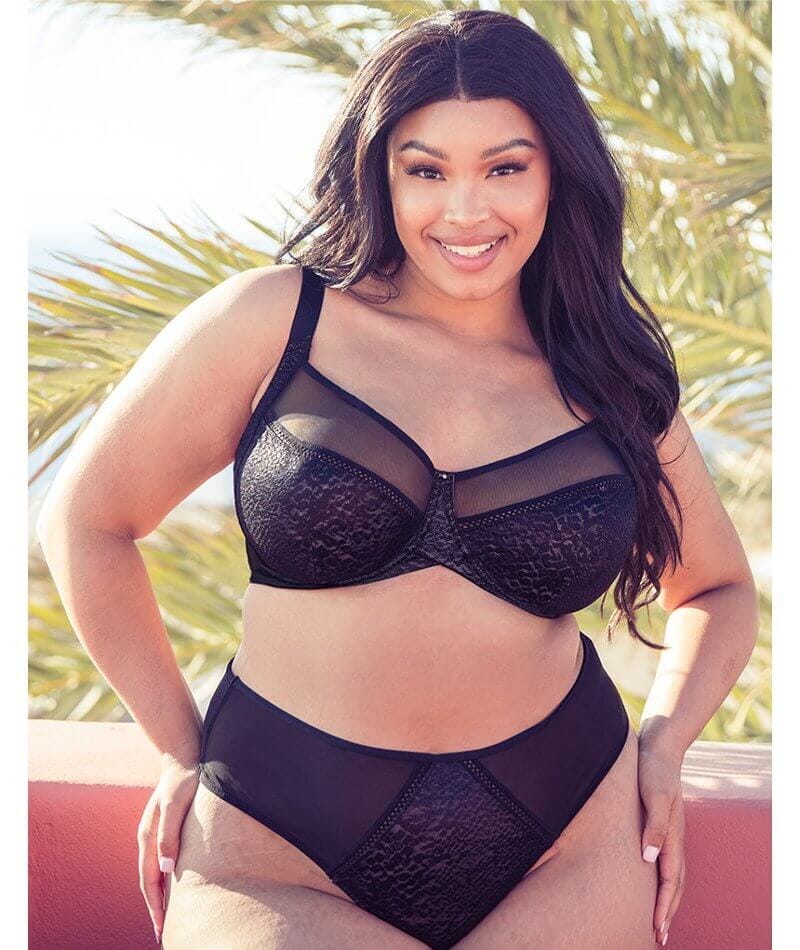 Curvy Kate Amaze Balcony Bra Black Curvy Bras
