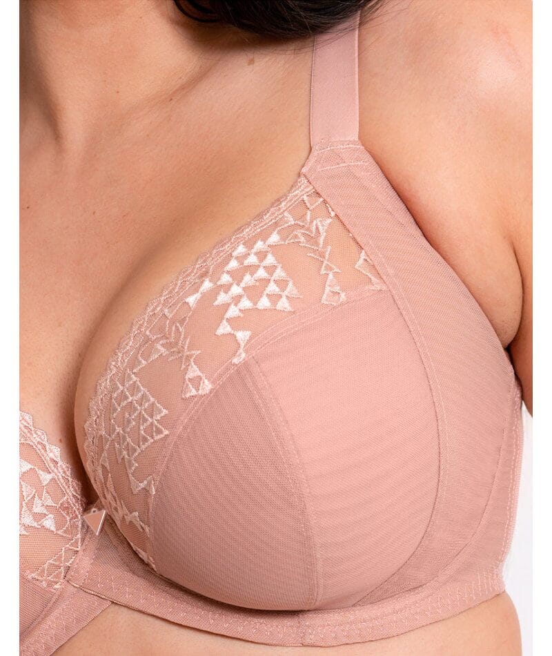Curvy Kate Centre Stage Full Plunge Bra - Latte Bras