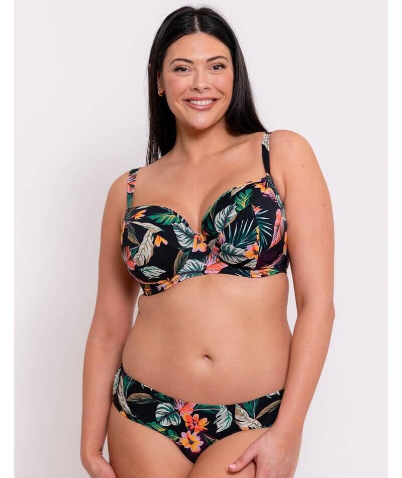 Curvy Kate Cuba Libre Balcony Bikini Top - Print Mix Swim