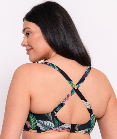 Curvy Kate Cuba Libre Balcony Bikini Top - Print Mix Swim