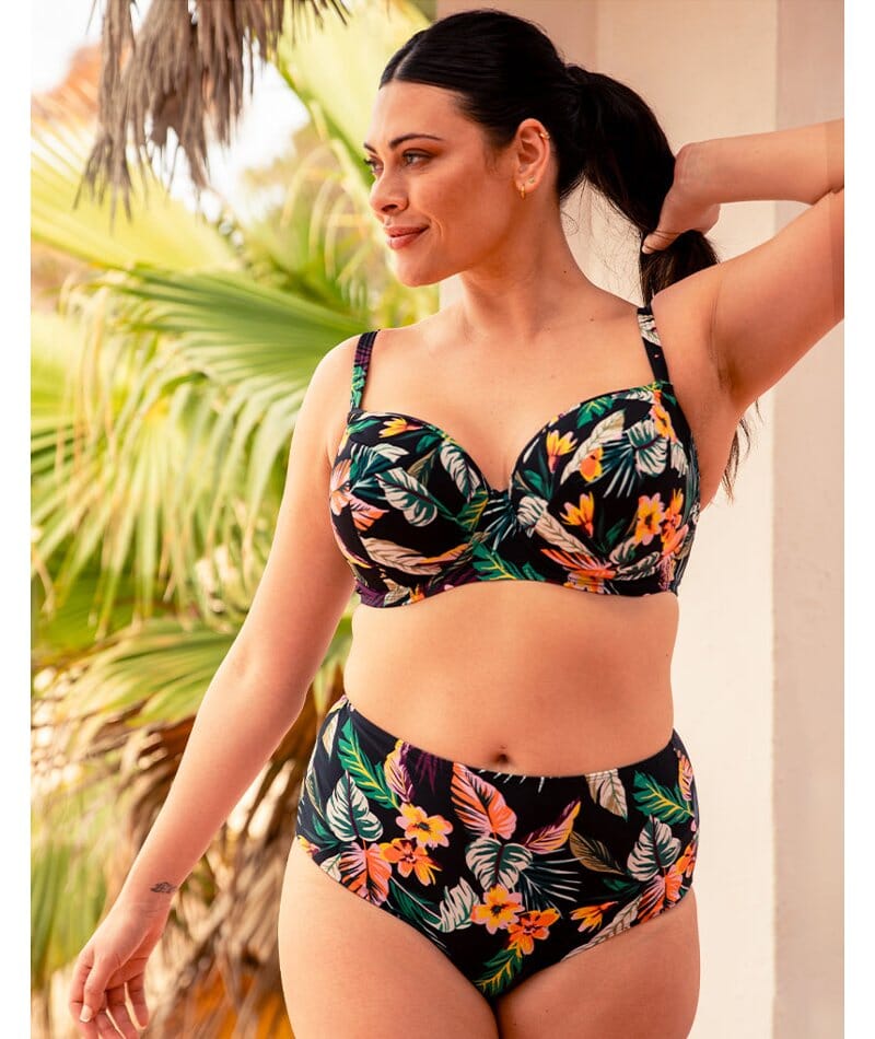 Curvy Kate Cuba Libre High Waist Brief - Print Mix Swim