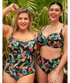 Curvy Kate Cuba Libre Tankini Top - Print Mix Swim