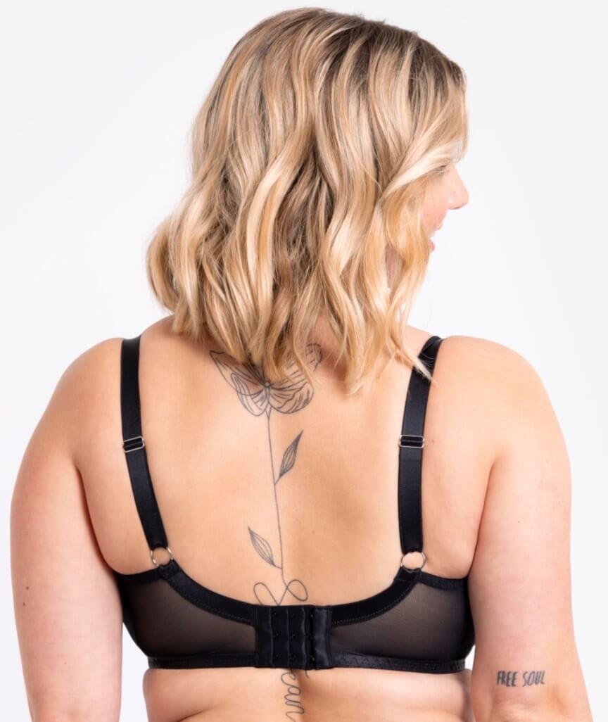 Curvy Kate Daze Padded T-Shirt Balcony Bra - Black Bras 