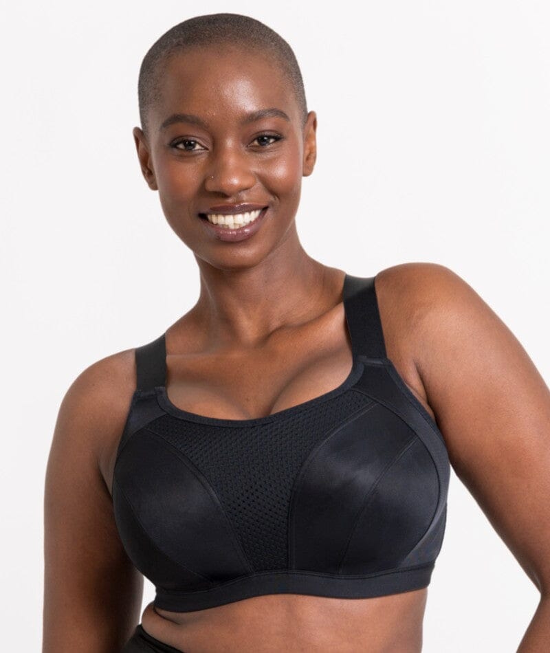 Curvy Kate Everymove Flexi-Wired Sports Bra Black
