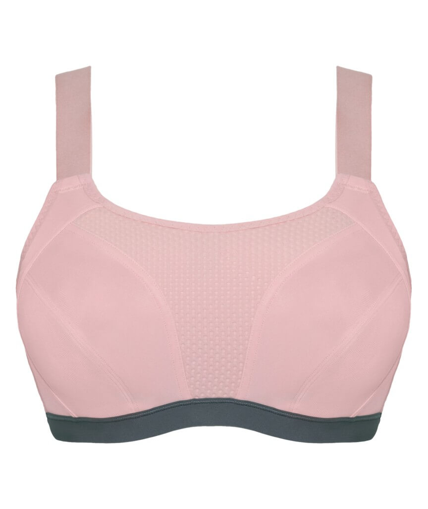 Curvy Kate Everymove Flexi-Wired Sports Bra - Blush/Charcoal