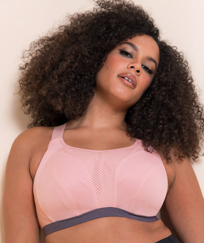 Curvy Kate Flare Full Plunge Side Support Multiway Bra - Rose Sparkle