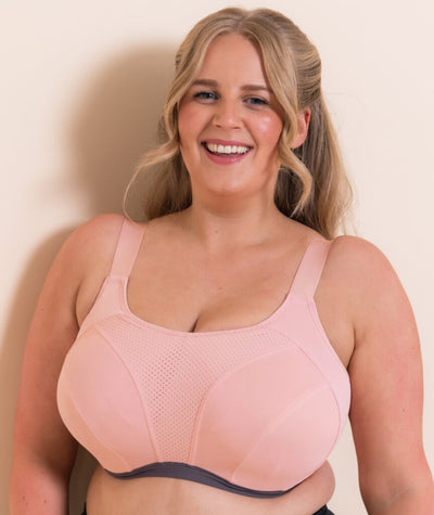 Curvy Kate Flare Full Plunge Side Support Multiway Bra - Rose Sparkle