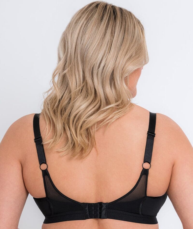 Curvy Kate Get Up and Chill Wire-free Bralette - Black Bras 