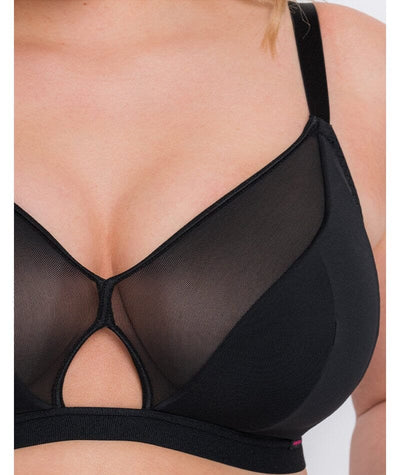 Curvy Kate Get Up and Chill Wire-free Bralette - Black Bras