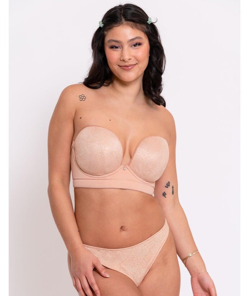 Curvy Kate Hey Girls Thong - Latte Knickers