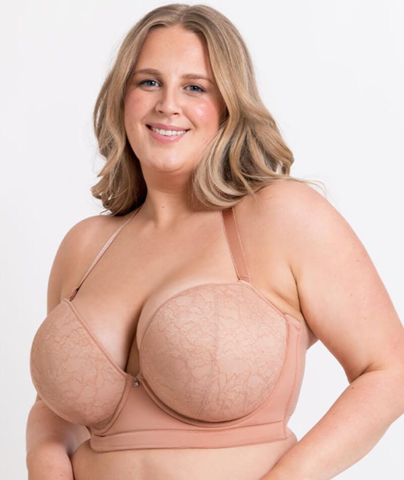 Curvy Kate Hey Girls Superplunge Strapless Bra - Latte Bras 