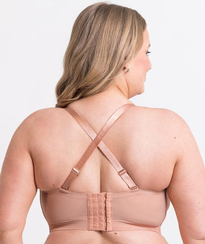 Curvy Kate Hey Girls Superplunge Strapless Bra - Latte Bras