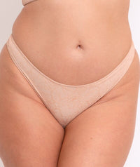 Curvy Kate Hey Girls Thong - Latte