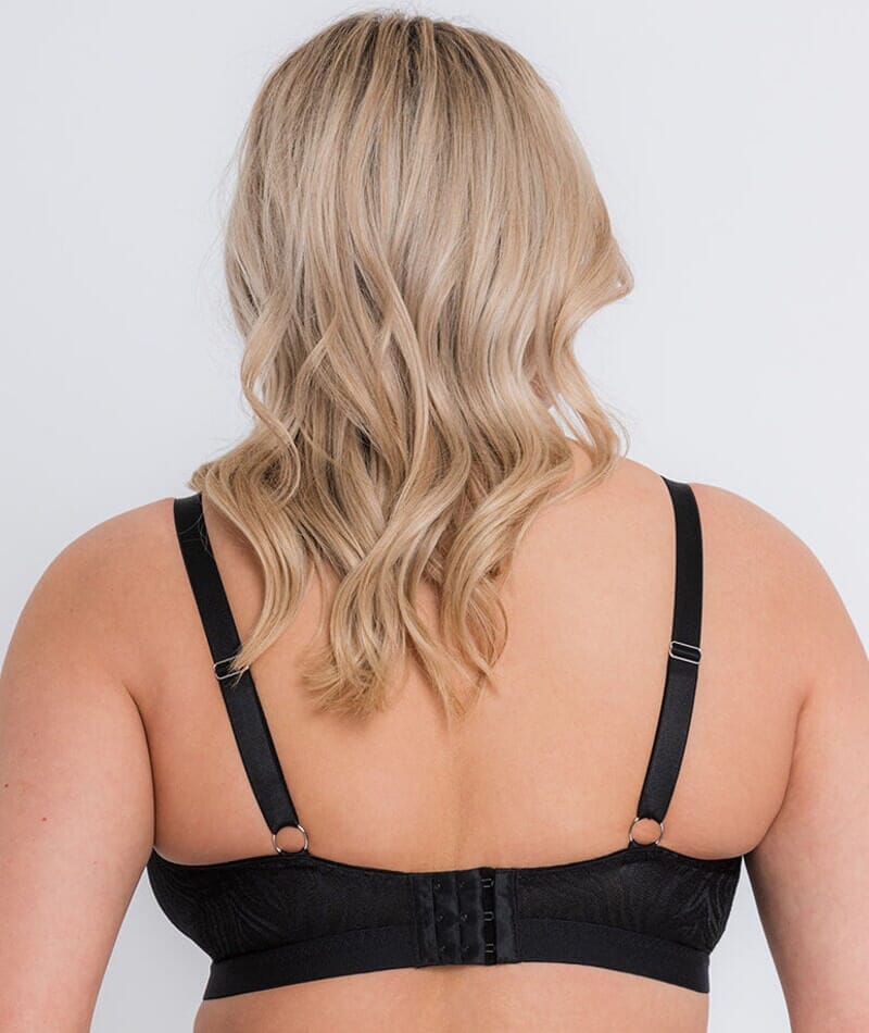 Curvy Kate Lace Daze Wire-free Bralette - Black Bras 