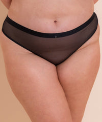 Curvy Kate Lightstyle Brazilian Brief - Black
