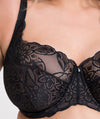 Curvy Kate Lovelace Full Cup Side Support Bra - Black/Taupe Bras