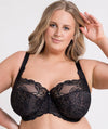 Curvy Kate Lovelace Full Cup Side Support Bra - Black/Taupe Bras
