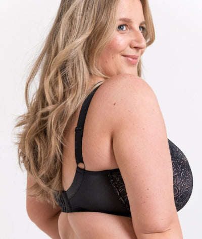 Curvy Kate Lovelace Full Cup Side Support Bra - Black/Taupe Bras