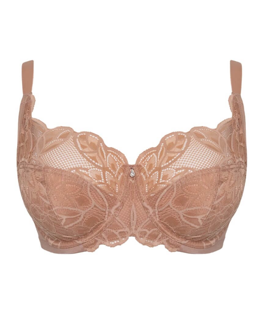 Curvy Kate Lovelace Full Cup Side Support Bra - Latte Bras
