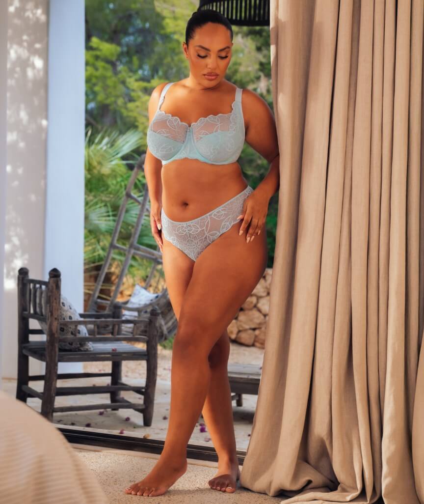 Curvy Kate Lovelace Full Cup Side Support Bra  - Pale Mint
