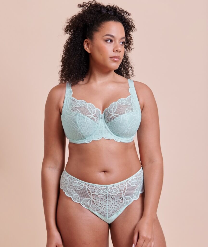 Curvy Kate Lovelace Full Cup Side Support Bra  - Pale Mint
