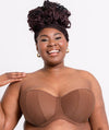 Curvy Kate Luxe Strapless Bra - Caramel Bras