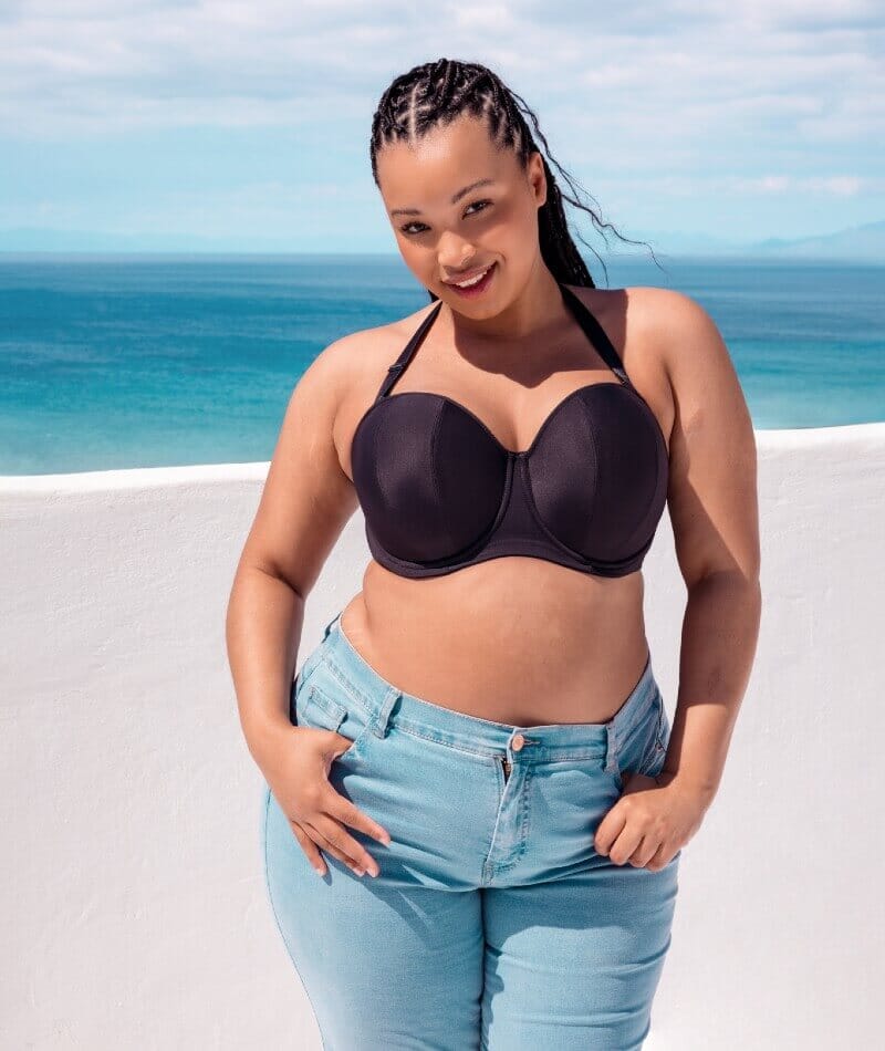 Curvy Kate Luxe Strapless Bra - Jet Black Bras