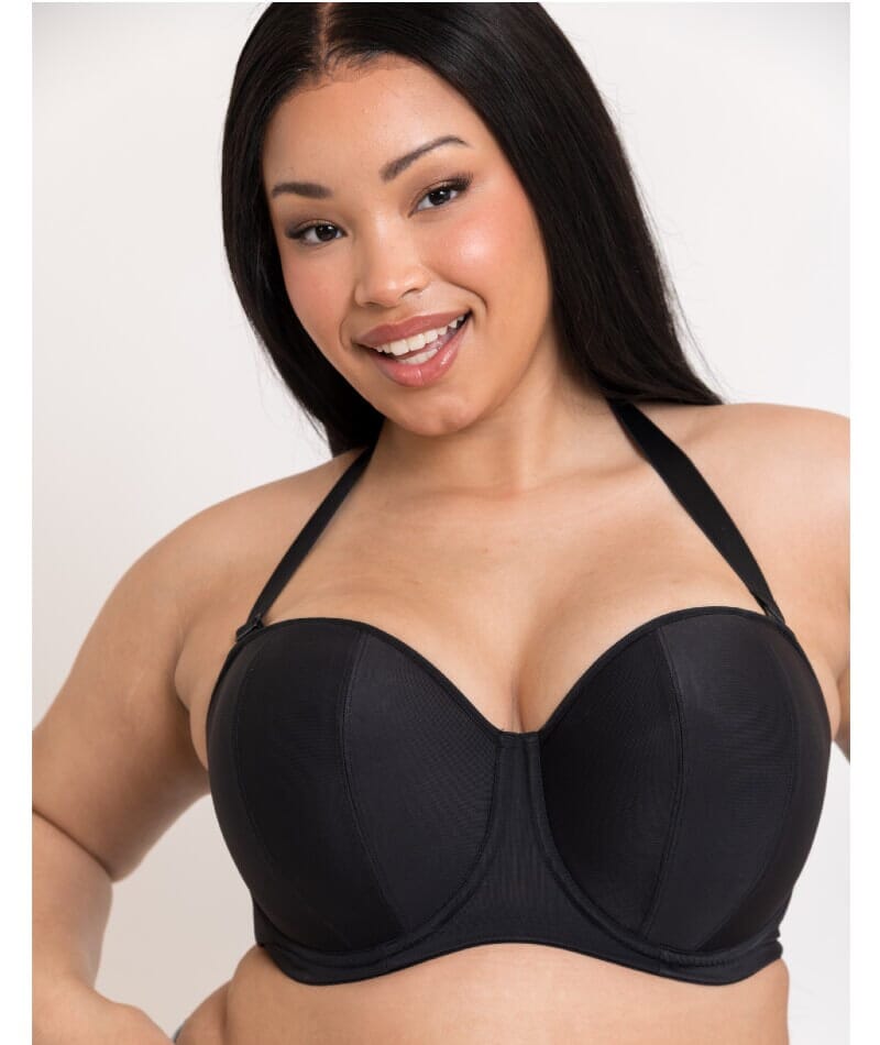 Curvy Kate Luxe Strapless Bra - Jet Black Bras