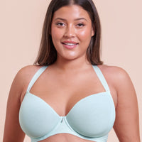 Curvy Kate Smoothie Spacer Moulded T-Shirt Plunge Bra - Pale Mint